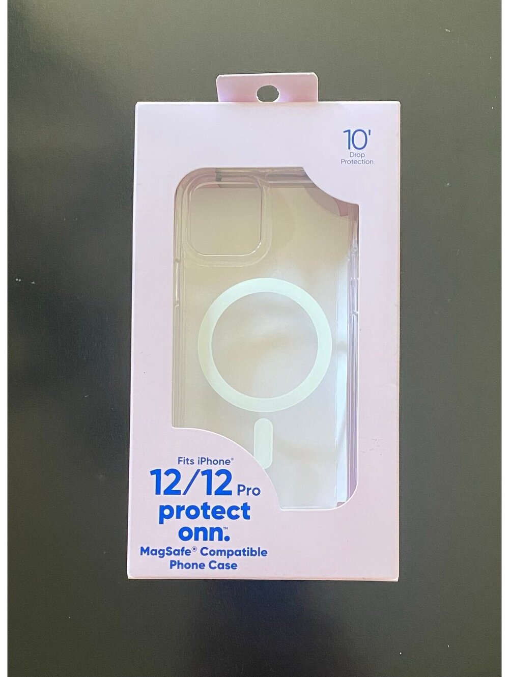 Onn Case for iPhone 12/12 Pro Clear